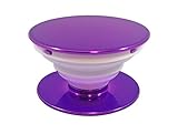 Pop Out Phone Grip and Stand, Socket Mobile Holder for your Phone & Tablet (Purple)