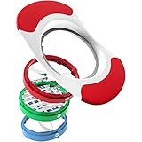 Vremi Apple Slicer and Corer - 3 in 1 Apple Slicer Potato Slicer Cutter for French Fries and Mango Slicer Corer - 8 Apple Wedge Slices or 36 Potato Slices Interchangeable Stainless Steel Metal Blades