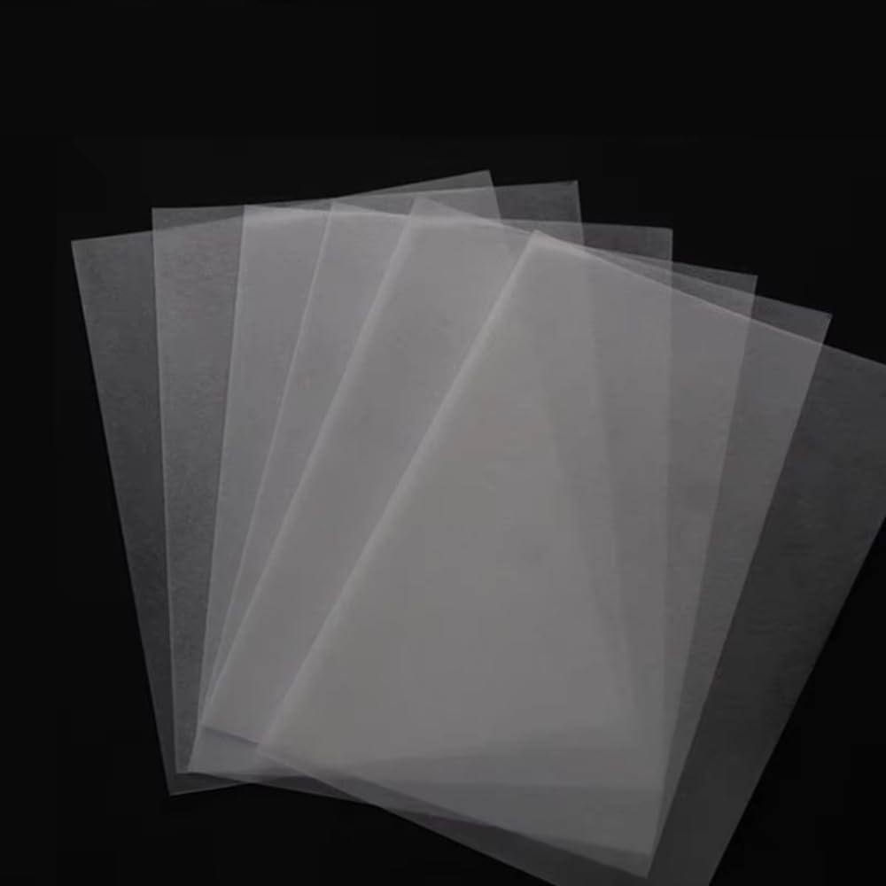 WUZIA 10Pcs Translucent Shrink Sheets DIY Thermal Shrink Film for Crafts Decoration Paper Handmade Supplies