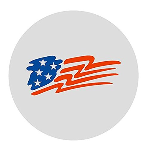HEALiNK Spare Tire Cover 16 inch Waterproof PVC Leather Wheel Cover American Star Universal for Jeep Wrangler RV Trailers Toyota RAV4 Honda Hummer Car Tire Diameter 29-31 inch