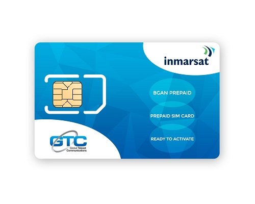 Inmarsat BGAN SIM Card (no airtime)