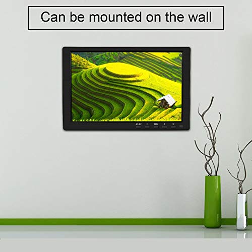 10" LED Monitors HDMI/BNC/AV/VGA/USB Input 1280x800 IPS Resolution Touch Buttons Video and Audio LED Security Monitors & Displays CCTV Screen - Thumbnail 2