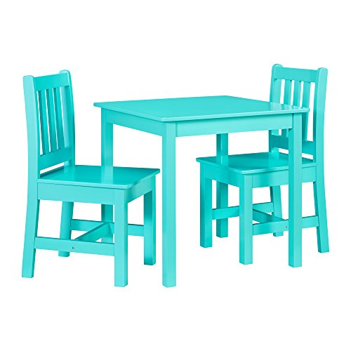 Linon Table Chair Set, Teal