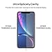 iPhone XR Tempered Glass Screen Protector, PITAKA 6.1 inch [Alignment Frame] Slim case Perfectly, Anti-Fingerprint Smudge & Bubble Free&Easy Installation