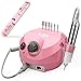 Belle Professional Quality Nail Tech Drill for Gels Acrylics with Foot Pedal 110V,Convenient and Practical