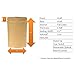AwePackage Heavy Duty Kraft Paper Self Standing Resealable Zipper Pouch Bags (1 oz- 16 oz) - FDA and USDA compliant (50, 3 Oz)