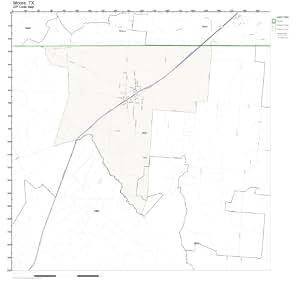 Amazon.com: ZIP Code Wall Map of Moore, TX ZIP Code Map Laminated: Home
