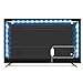 Govee LED TV Backlights with Remote, RGB LED Strip Lights USB Powered, 6.56ft Music Sync Lights for 40-60inch TV, 5050 LEDs, 20 Colors Changing Lights, 3M Tape and 5 Support Clips Included