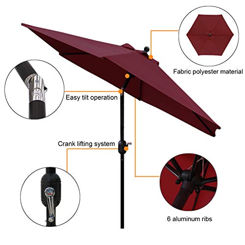 Blissun 7.5 ft Patio Umbrella - Image 2