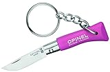 Opinel No 2 Keyring Knife Fuchsia