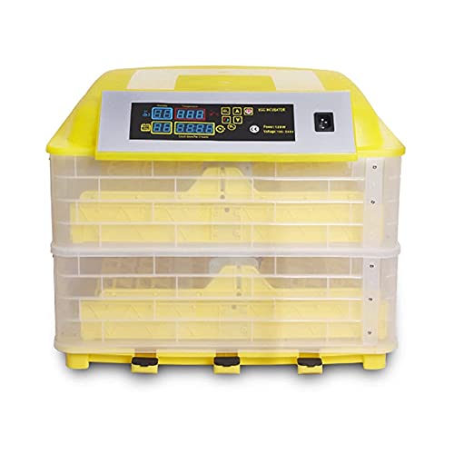 FHISD Inkubatoren zum Ausbrüten von 96 Eiern Doppelstromversorgung Brutmaschine Automatische Temperaturregelung…