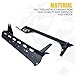 Xprite 50 Inch LED Light Bar Windshield Brackets for 1997-2006 Jeep Wrangler TJ LJ - Mamba Series