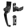 Prime-Line Products K 5082 Push Button Latch with 1-1/2-Inch Hole Center, Black