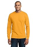 Port & Company Men's Long Sleeve 50/50 Cotton/Poly T Shirt