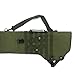 Silfrae Tactical Shotgun Rifle Scabbard Bag Shoulder Bag (DarkGreen1)