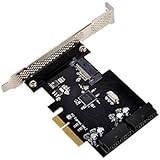 Silverstone Tek PCI Express Card with Dual Internal 19-Pin USB 3.0 Connectors Components ECU01