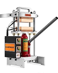 Upgraded 4 Ton Heat Press Machine - 3x5 Inch Heated