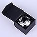 60MM Clear Glass Crystal Diamond Shaped Paperweight, Wedding Table Decoration, Wedding Favors, Home Decor, Valentine's Day Gift - Comes in a Nice Gift Box (2.36