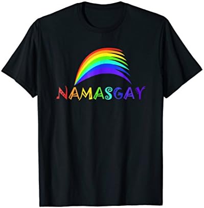 Silly Shirt DesignsNamaste, Gay, Gay Pride, Rainbow, Yoga, Yogi