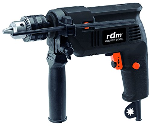 Taladro-percutor-profesional-RDM-Quality-Tools-70000-500W-giro-reversible-velocidad-variable-botn-de-bloqueo-Color-negro-y-naranja