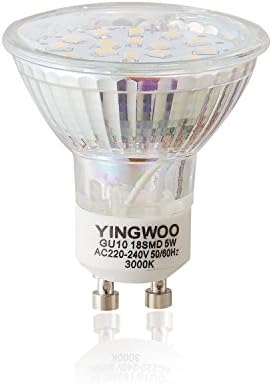 Lighting Lamp led Bulbs Natural GU10 5W Cool White 6000k Warm White 3000k 50W Halogen Equivalent AC 220V 240V 50HZ 60HZ 400lm 30000H Life [Energy Class A++] [Energy Class A++]