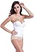 Nolama Women's Seamless Hidden-Wire Bustier Bra Top Strapless Low Back Bridal Corset