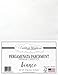 Parchment Paper - PERGAMENATA Bianco (White) Cardstock 8.5