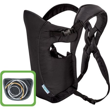 Evenflo Infant Soft Carrier, Creamsicle, Features Easy-to-clean Fabric
and Padded Back Straps Adjust Automatically Evenflo Infant Soft Carrier, Creamsicle, Features Easy-to-clean Fabric
and Padded Back Straps Adjust Automatically