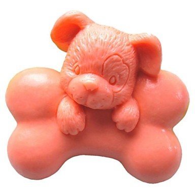 Bone Dog Animal Shaped Fondant Cake Chocolate Silicone Mold Cake Decoration Tools,L7cm*W6.5cm*H3.5cm