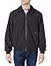 Weatherproof Garment Co. Men's Microfiber Classic Golf Jacket, Black, Large