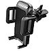 ICCKER Car Phone Mount - Fabulous Simple Convenient Universal Full 360° Rotation Adjustable Smartphone Car Air Vent Holder Cradle with One Touch Design, Black