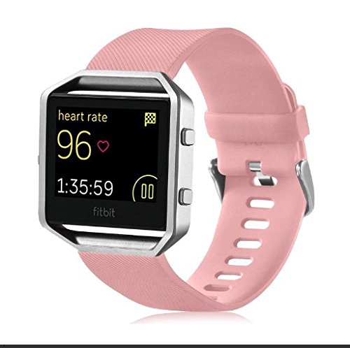 fitbit blaze pink band