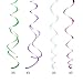 WERNNSAI Unicorn Party Decoration Kit - Magical Unicorn Themed Party Supplies for 1st Birthday Baby Girl Including Pastel Banner, Hanging Swirl, Latex Balloon, Giant Number “1” Foil Balloon