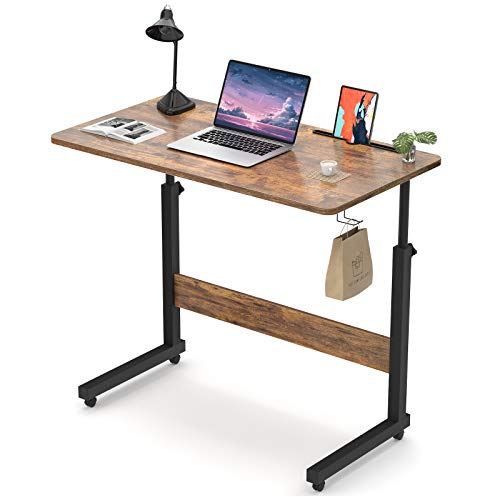 Armocity Height Adjustable Desk, 32" Manual Standing Desk Small Mobile