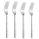 Lesbin 12-Piece Stainless Steel Dinner Forks, 7.97-Inch