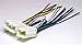 Scosche VO04B Compatible with Select 1995-03 Select Volvo Power/Speaker Connector / Wire Harness for Aftermarket Stereo Installation with Color Coded Wires
