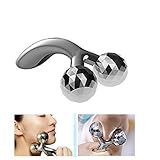 3D Face Roller Ball Massager V-Line Firming Tool, Face Lifting Massager for Skin Tightening Body Shaping and Face Slimming Massager
