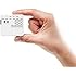 AAXA HD Pico LED Projector with 150-Minute Rechargeable Battery, 1280 x 720p HD Native Resolution, Portable Mini Cube Design, 20,000 Hour LEDs with Onboard Media Player
