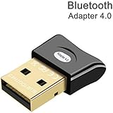 Bluetooth Adapter for PC QGOO USB Dongle CSR 4.0 Bluetooth Receiver Wireless Transfer for Stereo Headphones Laptop Windows XP/7/8/10/Vista Compatible