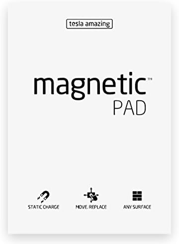 Brand New!! MAGNETIC PAD A3 (Stick without Any Adhesive, Stick to Any Surface) Eco-Friendly Material Self-Stick Notes Memo Note Paper Post It A4-size 50-sheet *White Color