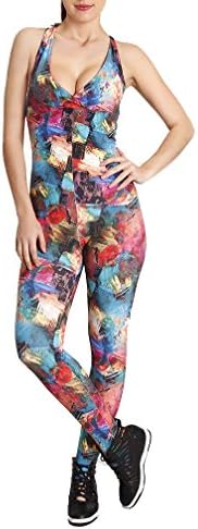 Brazilian Workout Jumpsuit - Spring Print