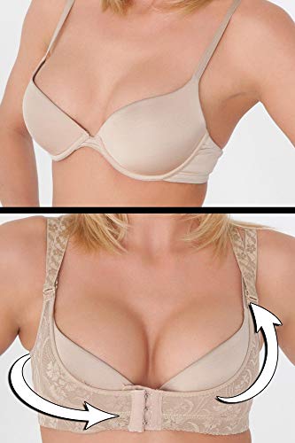 Boolavard Women's Magic Bra Shaper Vest Breast Support (Medium /, Nude, Size 4.0