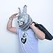 Donnie Darko FRANK the Bunny Rabbit MASK Latex Overhead With Fur Halloween Prop