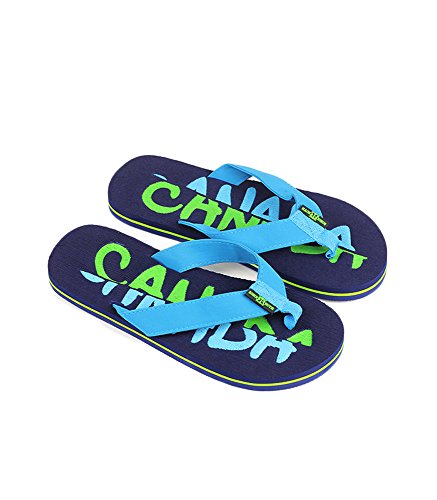 Robin Ruth - Navy Split Canada Press Men Flip Flop