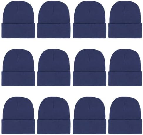 LYDTICK 25 Pack Winter Beanie Hats Bulk for Men Women  display picture 1