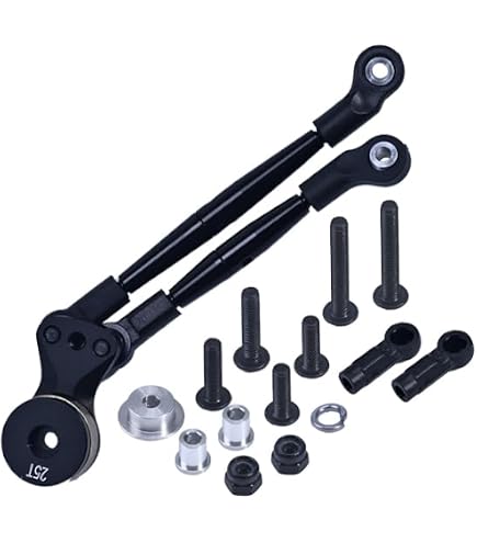 TAMIYA 300054121 – Corne Gouvernail en Aluminium anodisé. H.T. Servo Saver, Bleu TAMIYA 300054121 – Corne Gouvernail en Aluminium anodisé. H.T. Servo Saver, Bleu