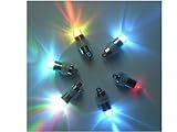 SumDirect Pack of 10 Multicolor LED Submersible Waterproof Mini Blinking Lights for Paper Lantern Balloon Floral Wedding Halloween Christmas Party Decoration Centerpieces
