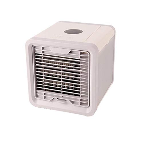 Gtest Car Mini Air Cooler Refrigeration Humidification Air Purification USB Fan Portable Water Cooling Fan Car Small Air Conditioner Home Office,Gray