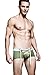 sandbank Men's Sexy Lingerie Cotton Tie Rope Cute Boxer Brief Underwear Panties (US M=Asian Tag XL,Army Green#1)