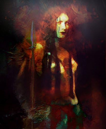 Boudicca - 8X10 Signed and Matted Metallic Print